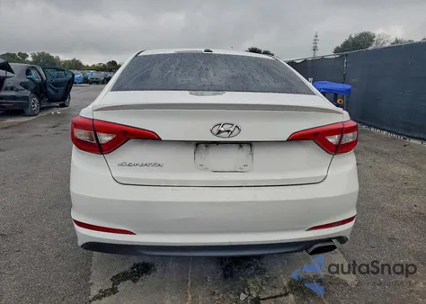 2016 Hyundai Sonata Se z USA, uszkodzony, nr VIN 5NPE24AFXGH337962